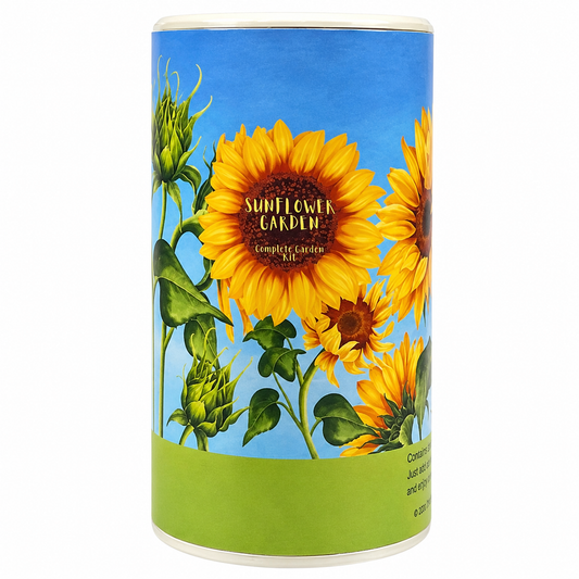 Sunflower Garden Shaker Can Seed Kit