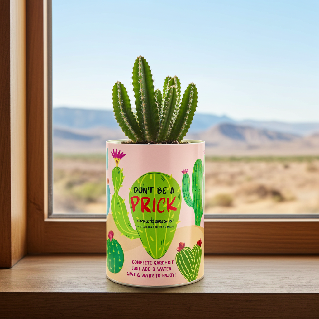 Don't Be A Prick Garden Grocan Seed Kit