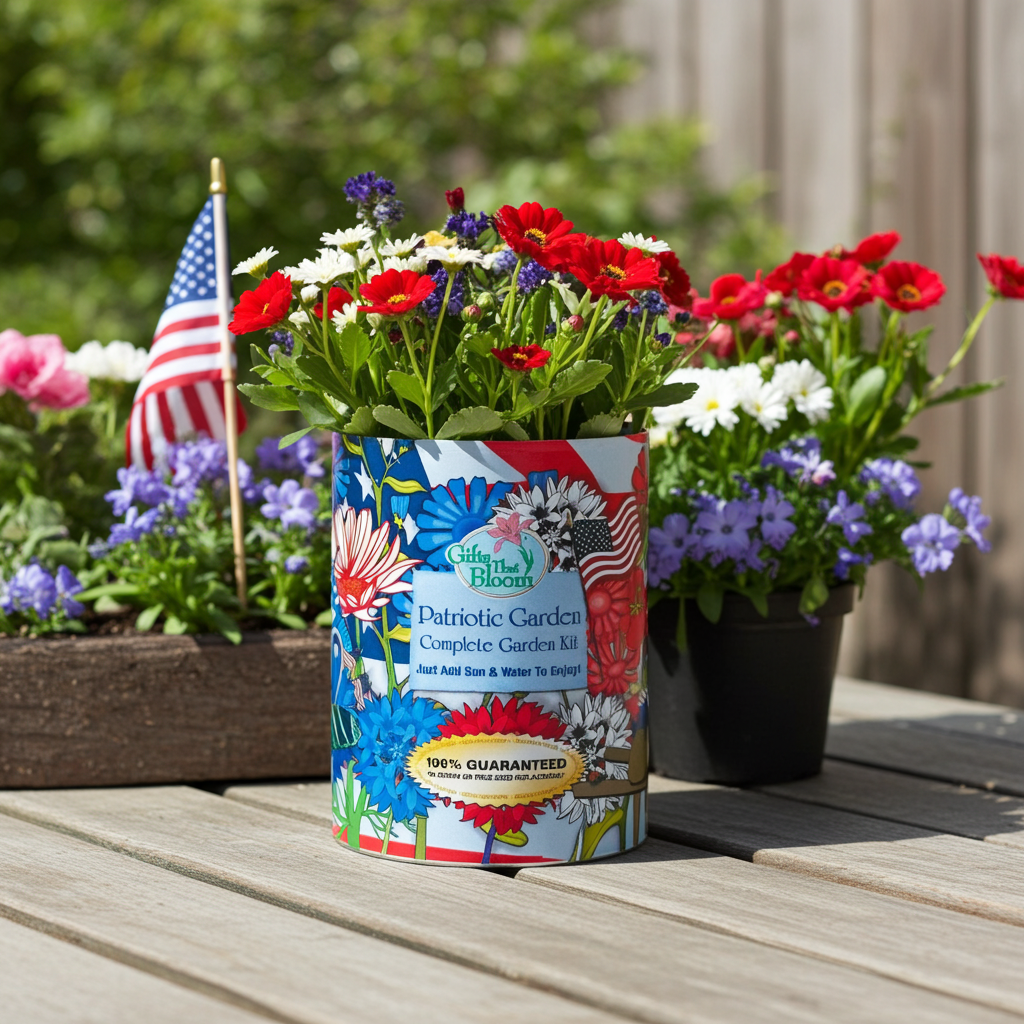 Patriotic Garden Grocan Seed Kit