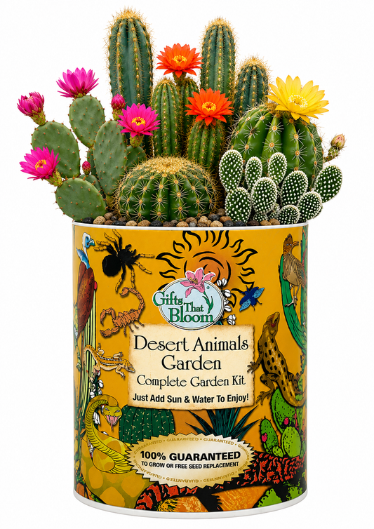 Desert Animals Garden Grocan Seed Kit