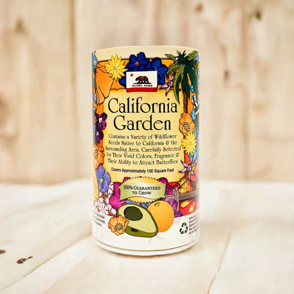 California Garden Shaker Can Seed Kit