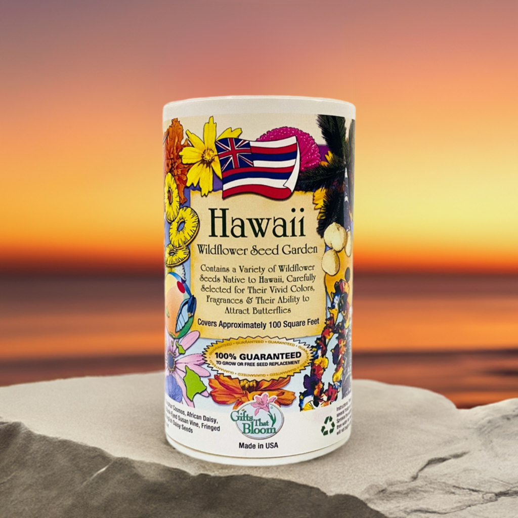 Hawaii Garden Shaker Can Seed Kit