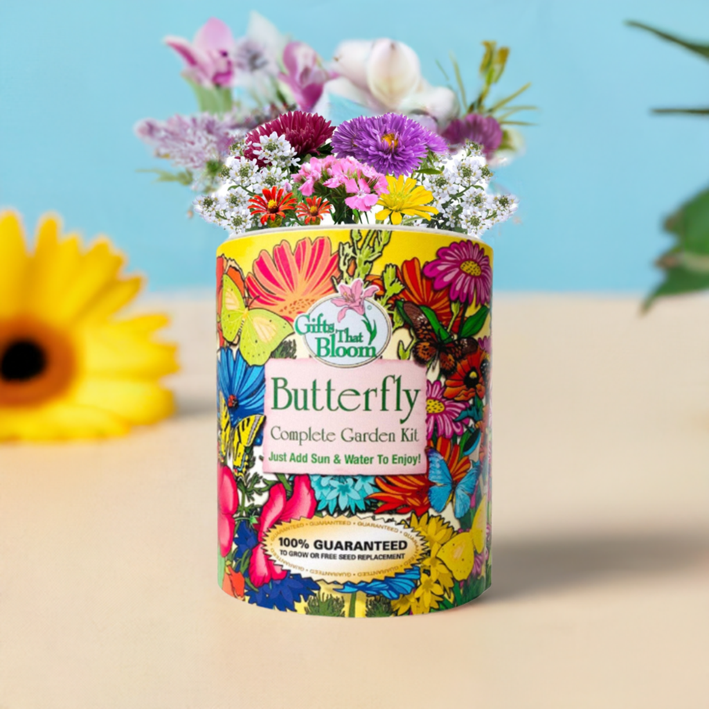 butterfly garden seed kit Gifts That Bloom Butterflygc Butterfly Garden Grocan