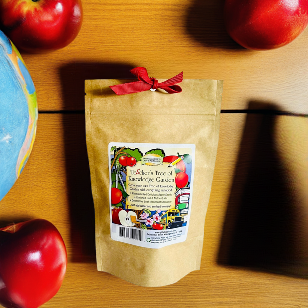 Teacher's Tree of Knowledge Garden Grobag Seed IKit