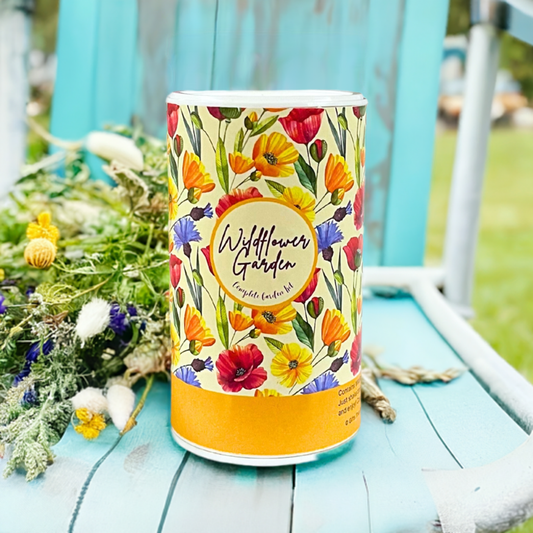 Wildflower Garden Shaker Can Seed Kit