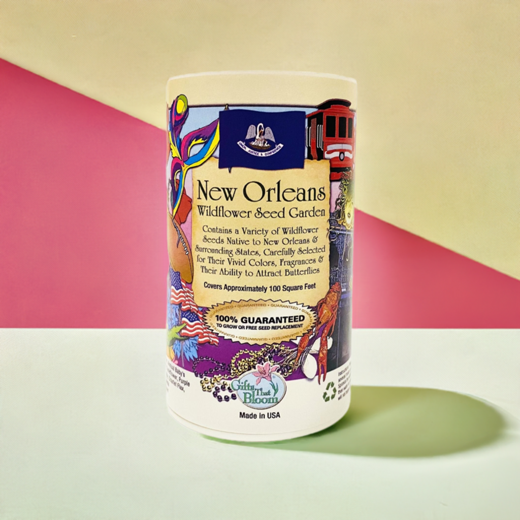 New Orleans Garden Shaker Can Seed Kit