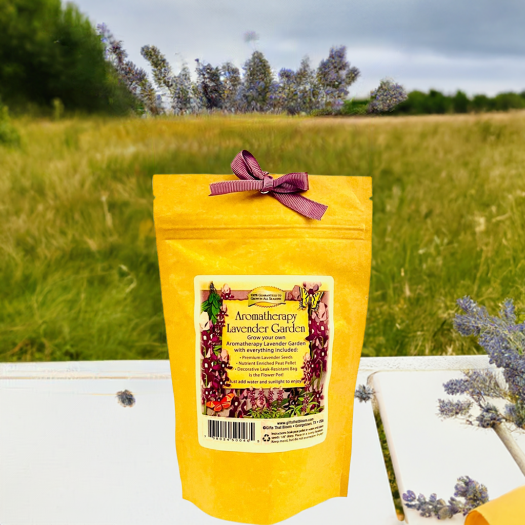 Aromatherapy Lavender Garden Grobag Seed Kit