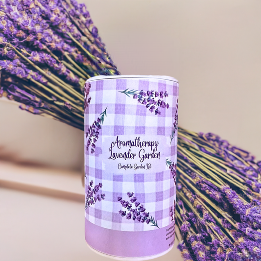 Aromatherapy Lavender Garden Shaker Can Seed Kit