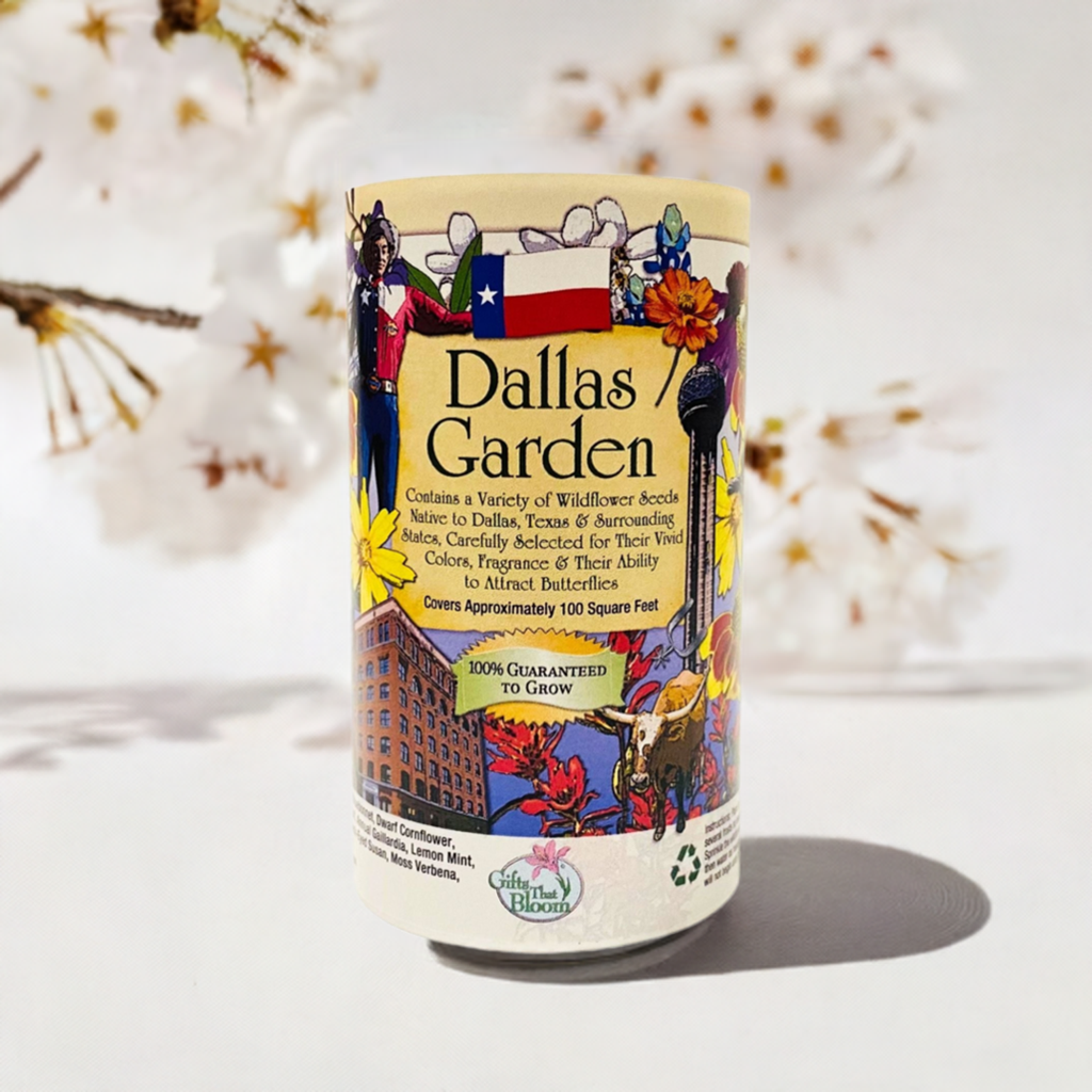 Dallas Garden Shaker Can Seed Kit