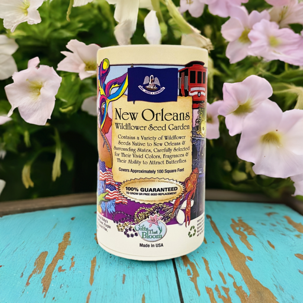 New Orleans Garden Shaker Can Seed Kit