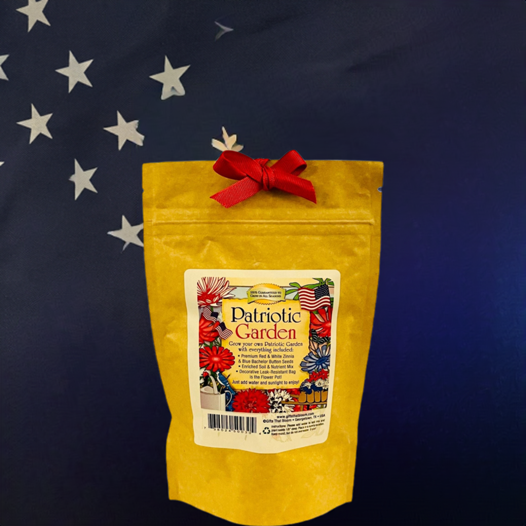 Patriotic Garden Grobag Seed Kit