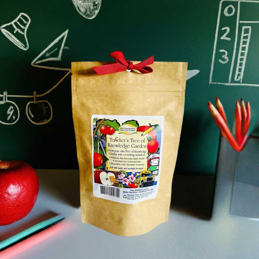Teacher's Tree of Knowledge Garden Grobag Seed IKit
