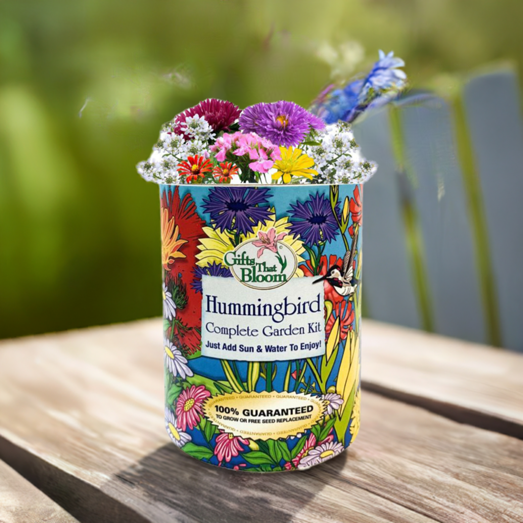 complete garden seed kit Gifts That Bloom Hummgc Hummingbird Garden Grocan