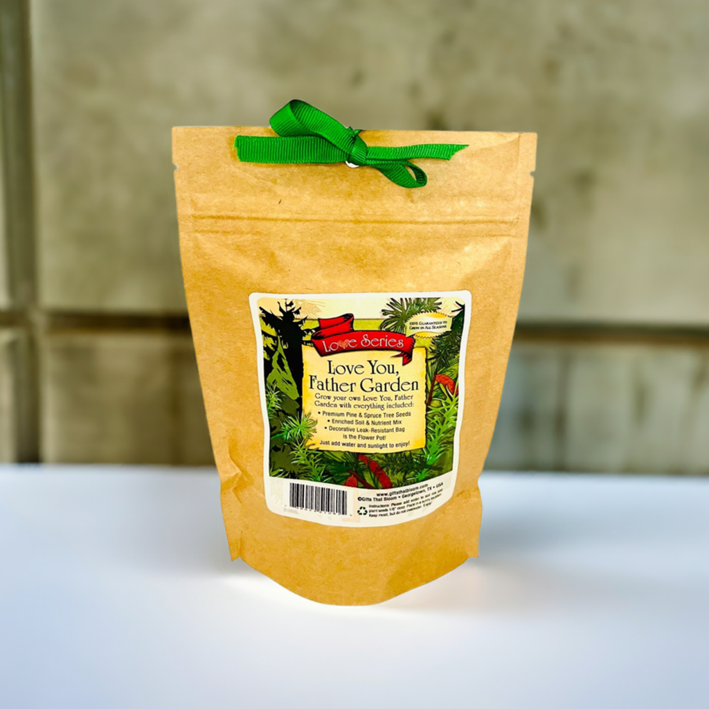 Love You Father Garden Grobag Seed Kit
