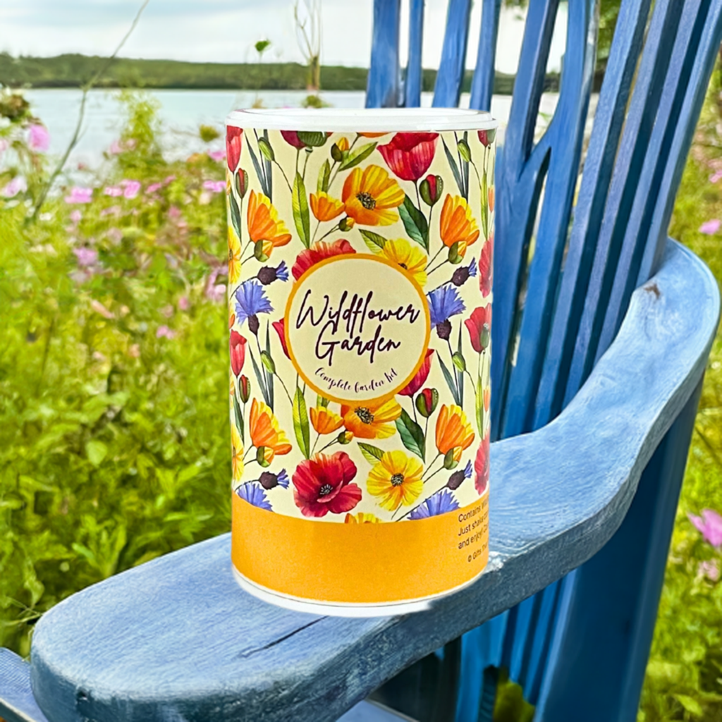 Wildflower Garden Shaker Can Seed Kit