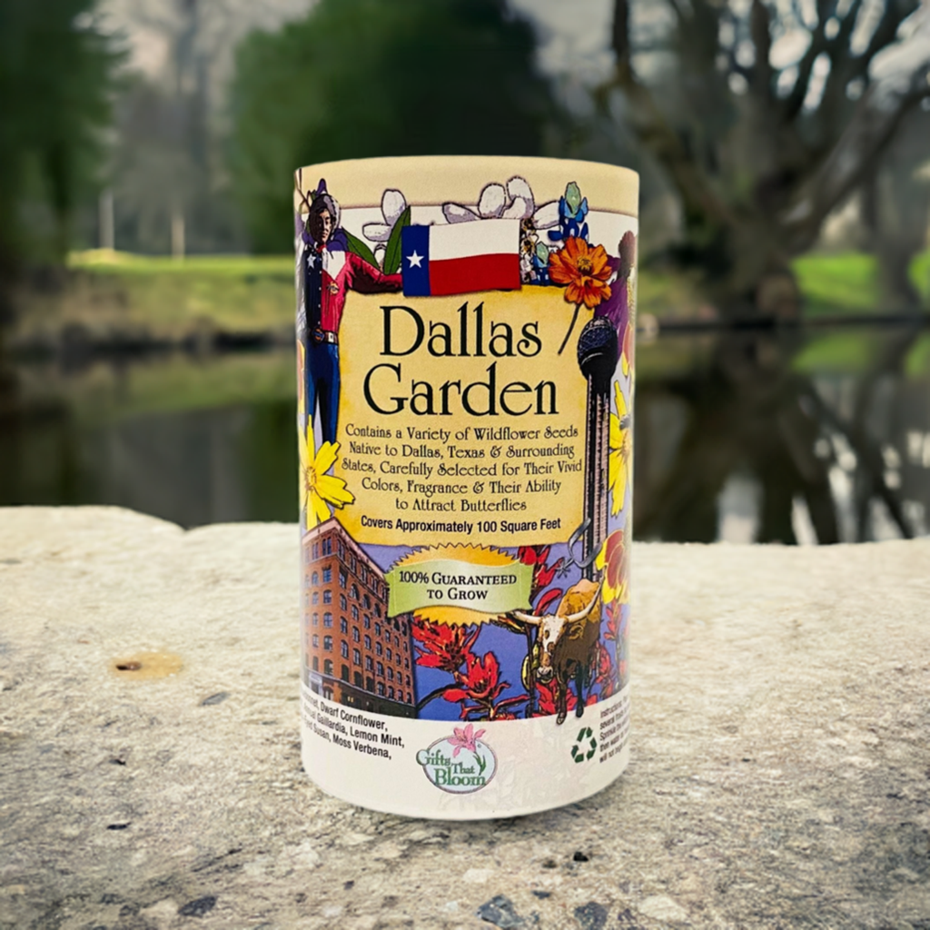 Dallas Garden Shaker Can Seed Kit