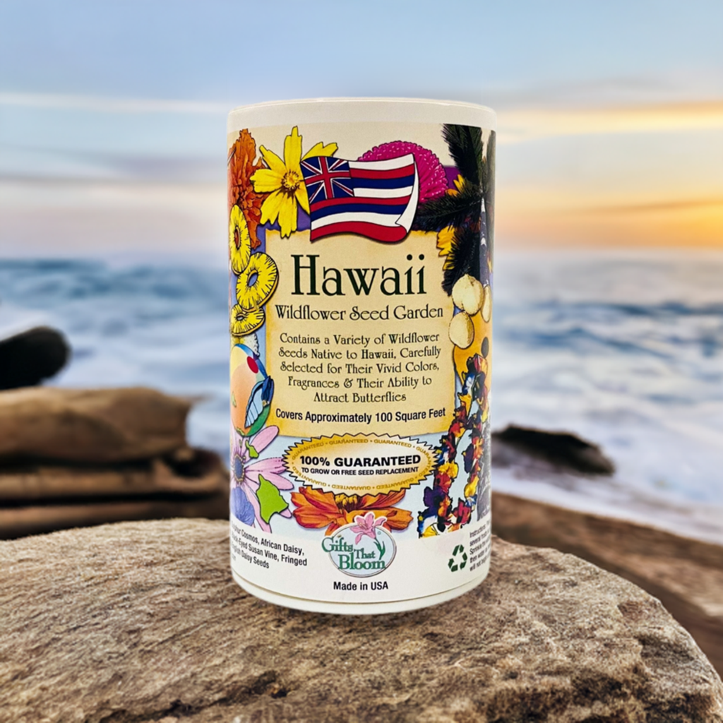 Hawaii Garden Shaker Can Seed Kit