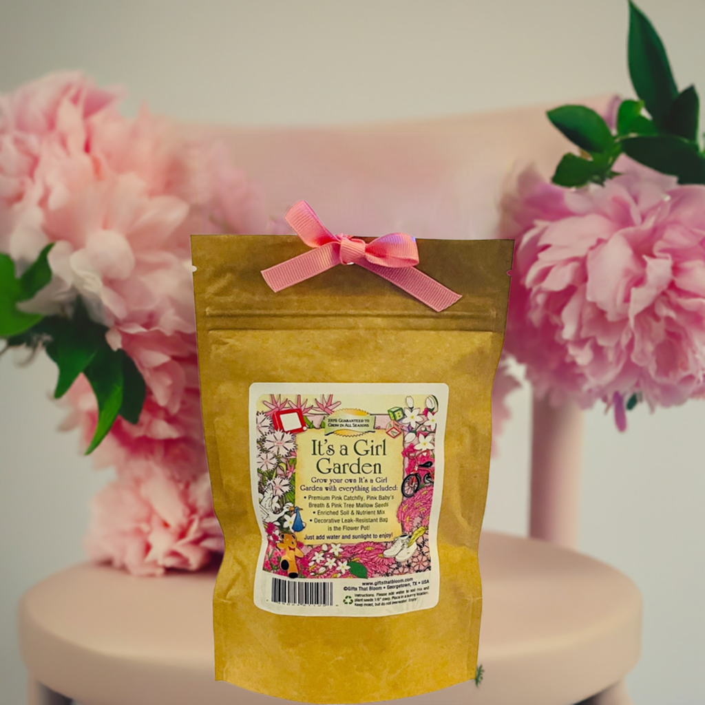 It's a Girl Garden Grobag Seed Kit