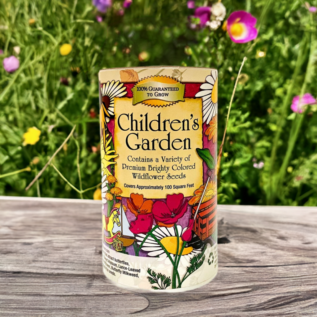 Children's Garden Shaker Can Seed Kit