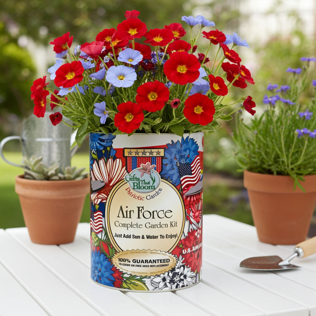 Air Force Garden Grocan Seed Kit