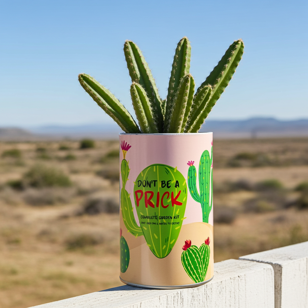 Don't Be A Prick Garden Grocan Seed Kit