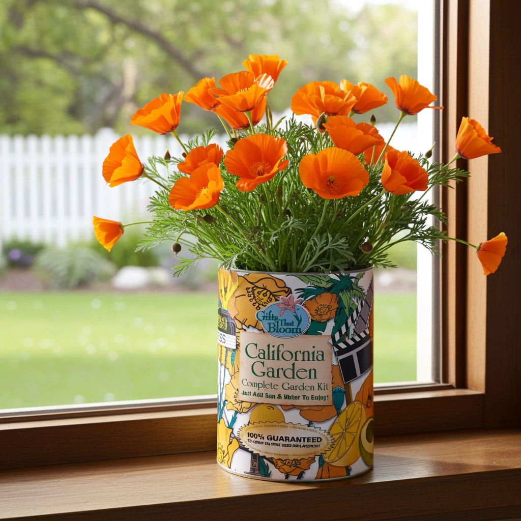 California Garden Grocan Seed Kit