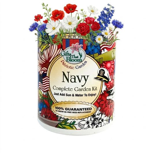 Navy Garden Grocan Seed Kit
