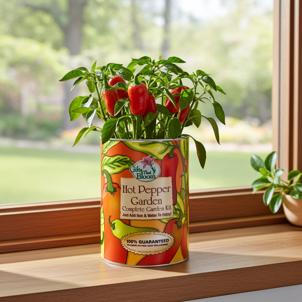 Hot Pepper Garden Grocan Seed Kit