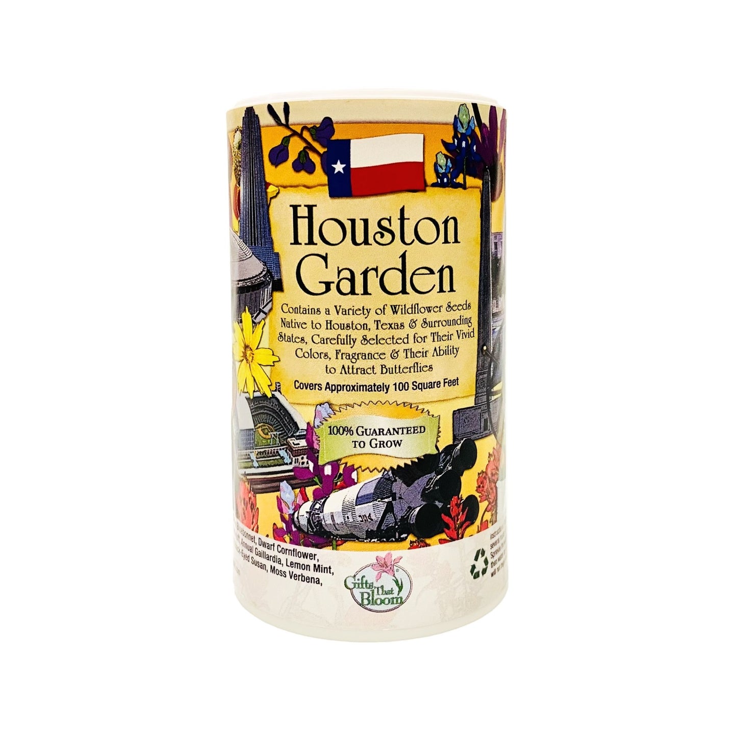 Houston Garden Shaker Can