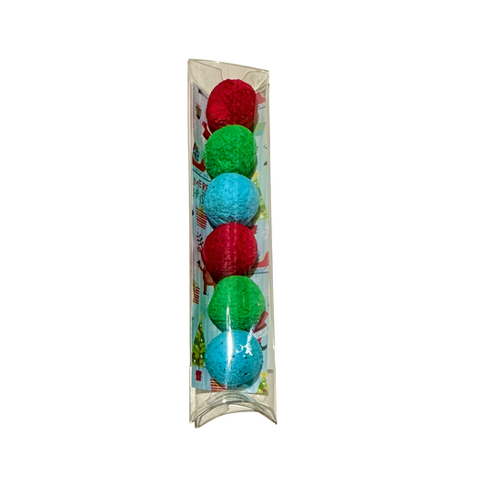 Seed Bombs with Merry Christmas Background