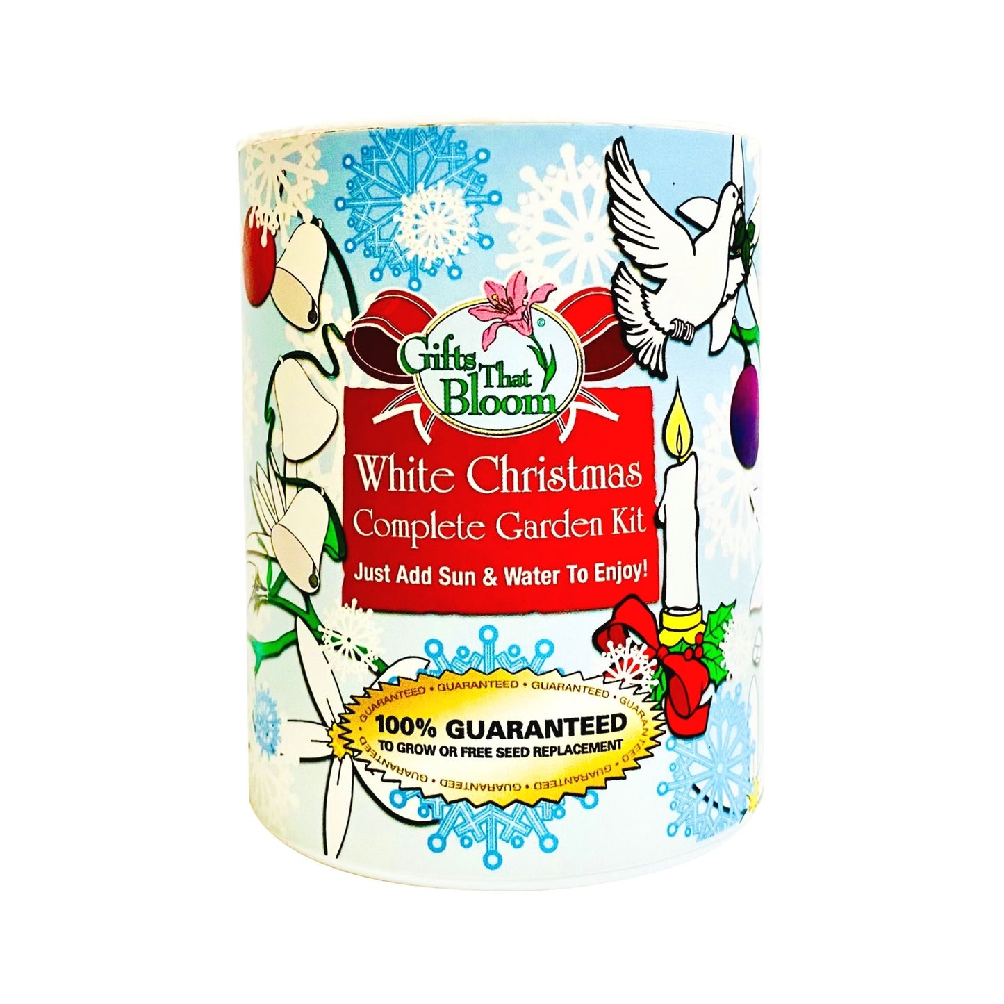White Christmas Garden Grocan Seed Kit