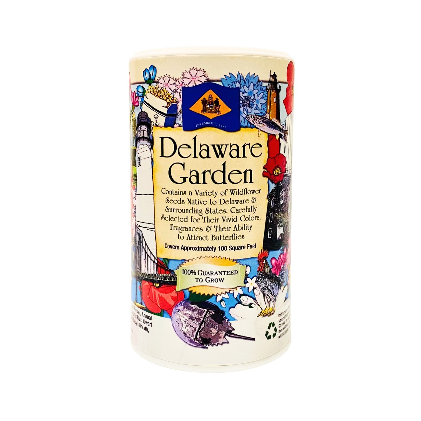 Delaware Garden Shaker Can