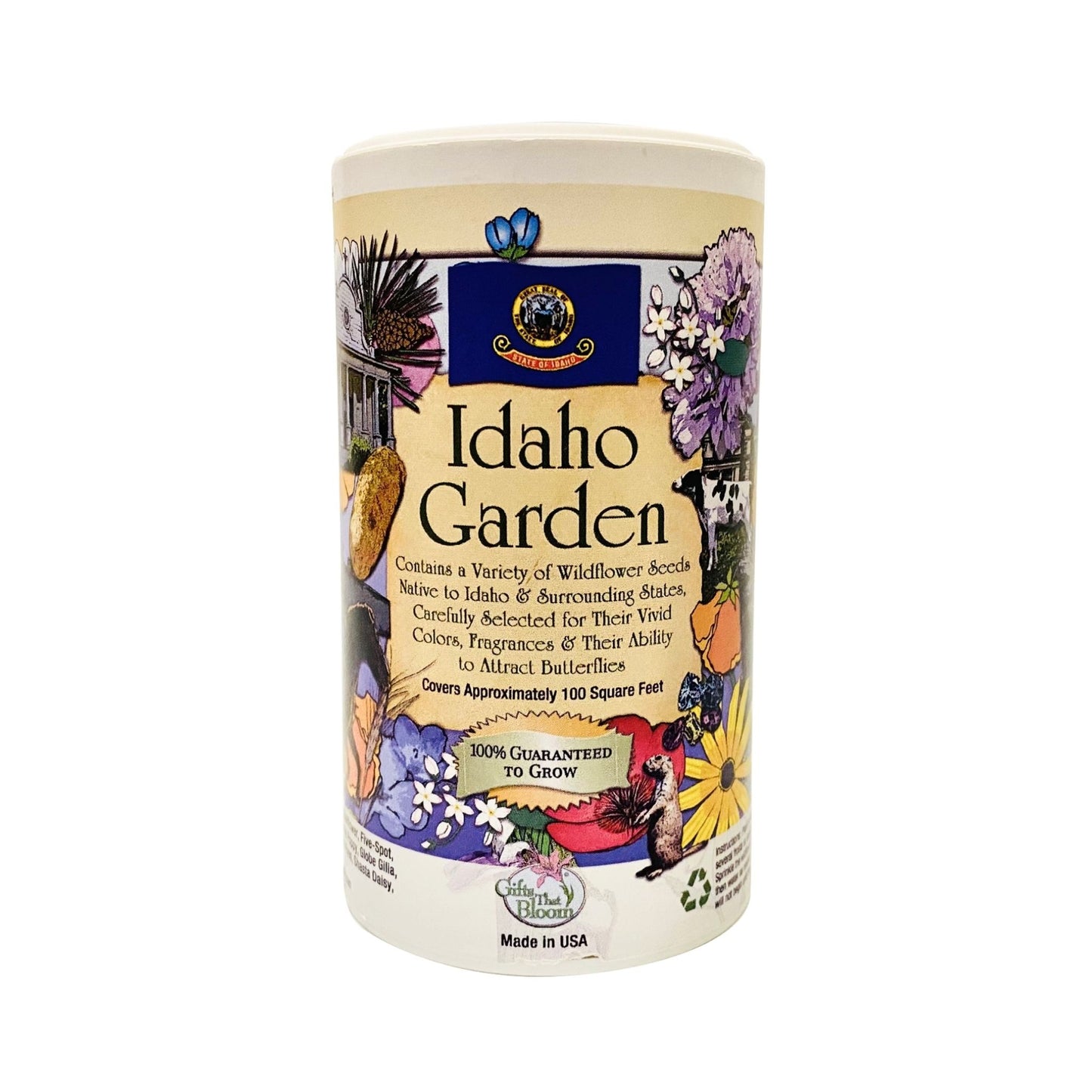 Idaho Garden Shaker Can