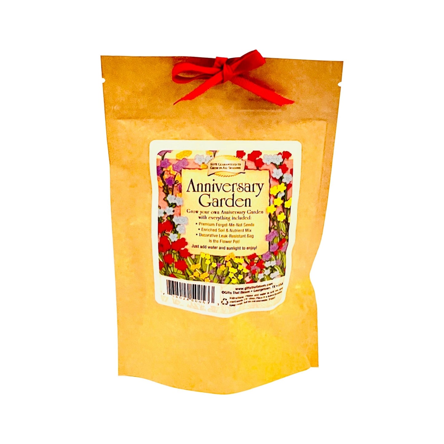 Anniversary Garden Grobag Seed Kit
