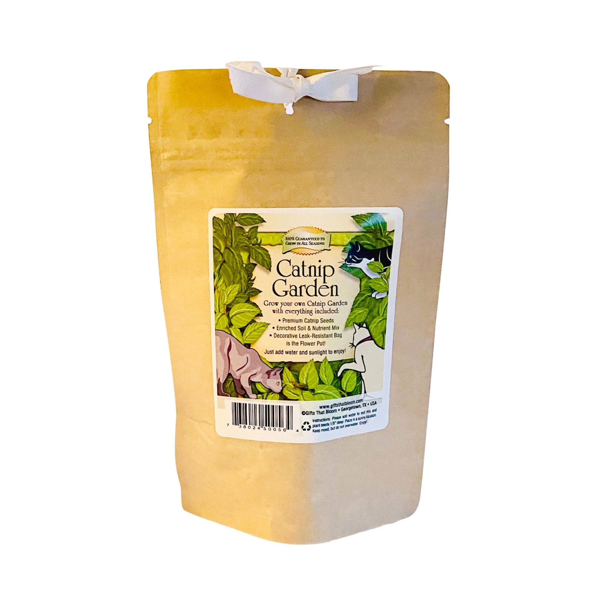 catnip plant seeds Catnip Garden Grobag Seed Kit – Gifts That Bloom
