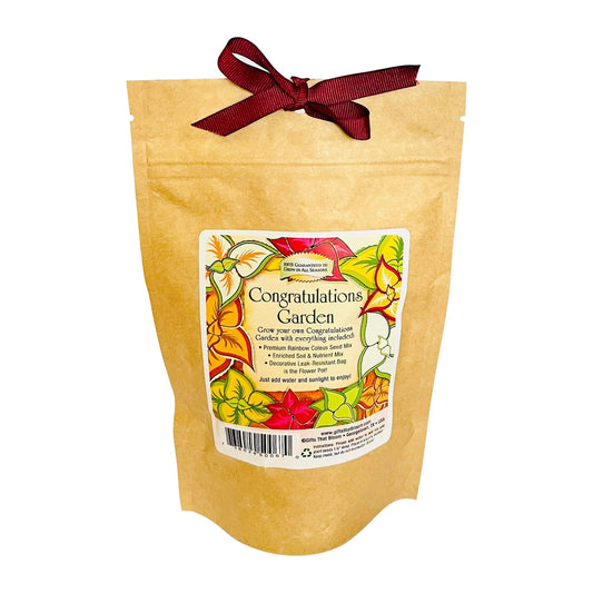 Congratulations Garden Grobag Seed Kit