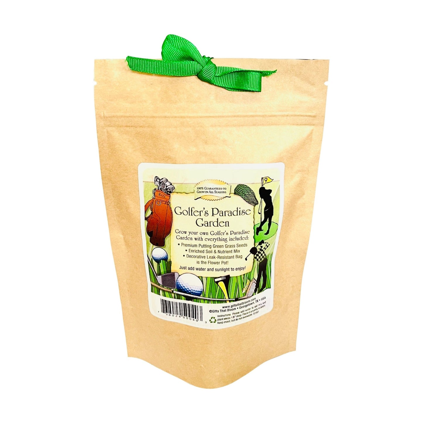Golfer's Paradise Garden Grobag Seed Kit