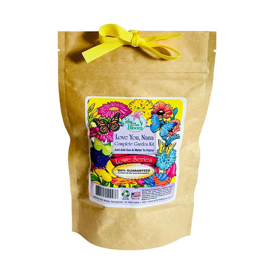 Love You Nana Garden Grobag Seed Kit